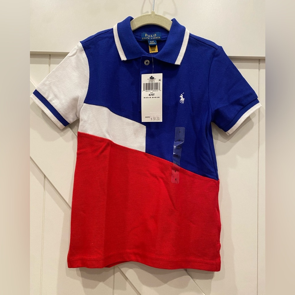 NWT | Boys Polo by Ralph Lauren Royal Blue Polo